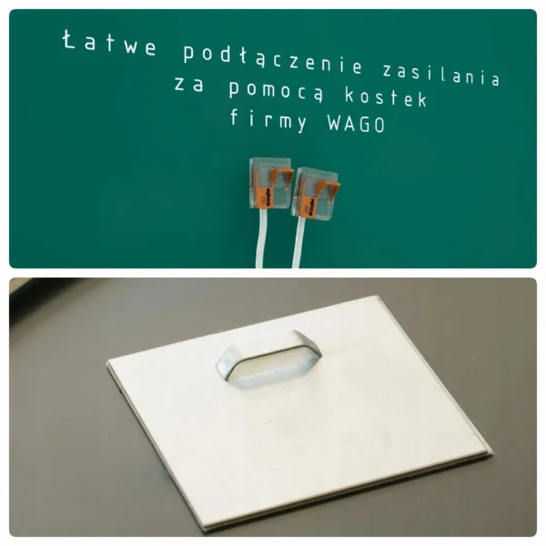 Instrukcja montażu i podłączenia elektrycznego lustra LED.