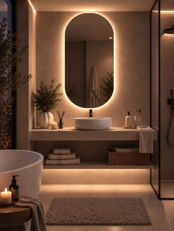 Lustro Owalne Do Lazienki Model01 600x797