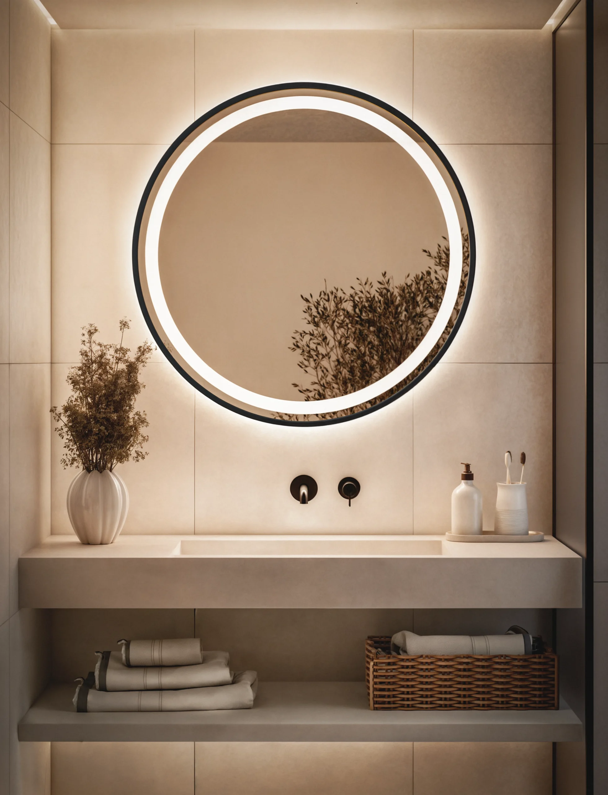 lustro-lazienkowe-okragle-w-czarnej-ramie