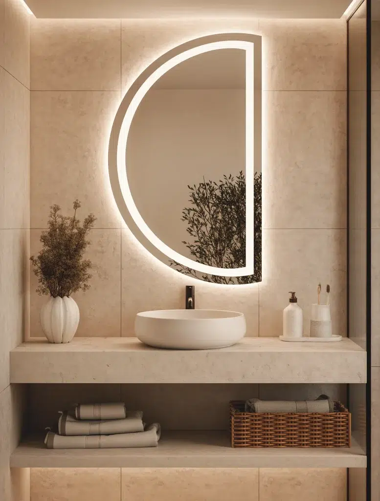 Lustro Polokragle Sciete Led Do Lazienki Model03 777x1024