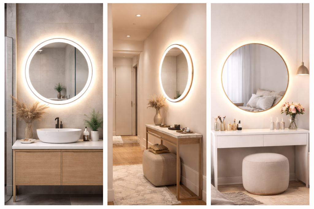 Jak Oswietlenie Wokol Lustra Wplywa Na Wyglad Pomieszczenia 2 BLOG MagiaLustra.pl  1024x683