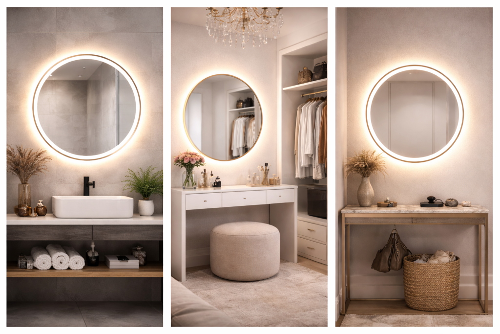 Jak Oswietlenie Wokol Lustra Wplywa Na Wyglad Pomieszczenia 3 BLOG MagiaLustra.pl  1024x683