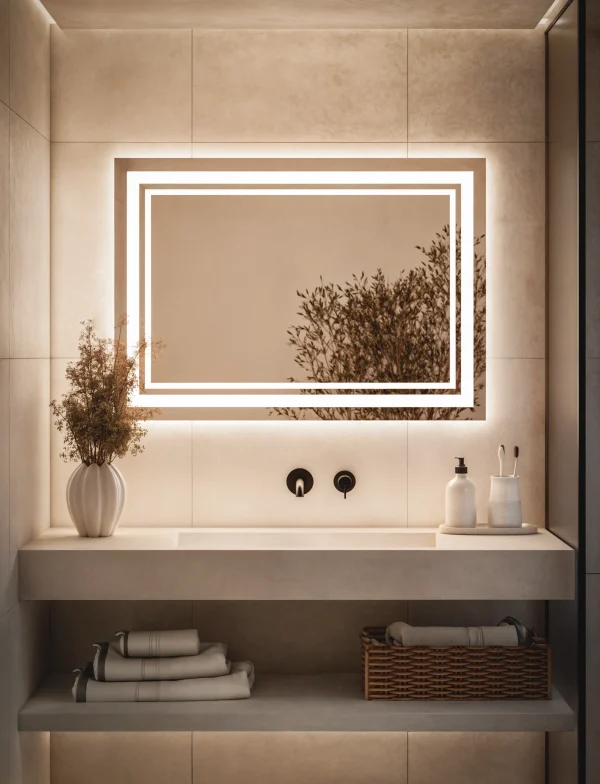 Lustro Lazienkowe Prostokatne Led Model04 600x784