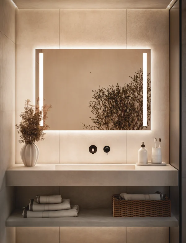 Lustro Lazienkowe Prostokatne Led Model09 600x784