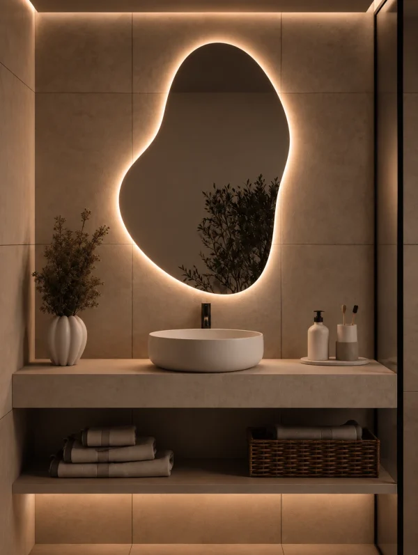 Lustro Organiczne Led Model03 600x797