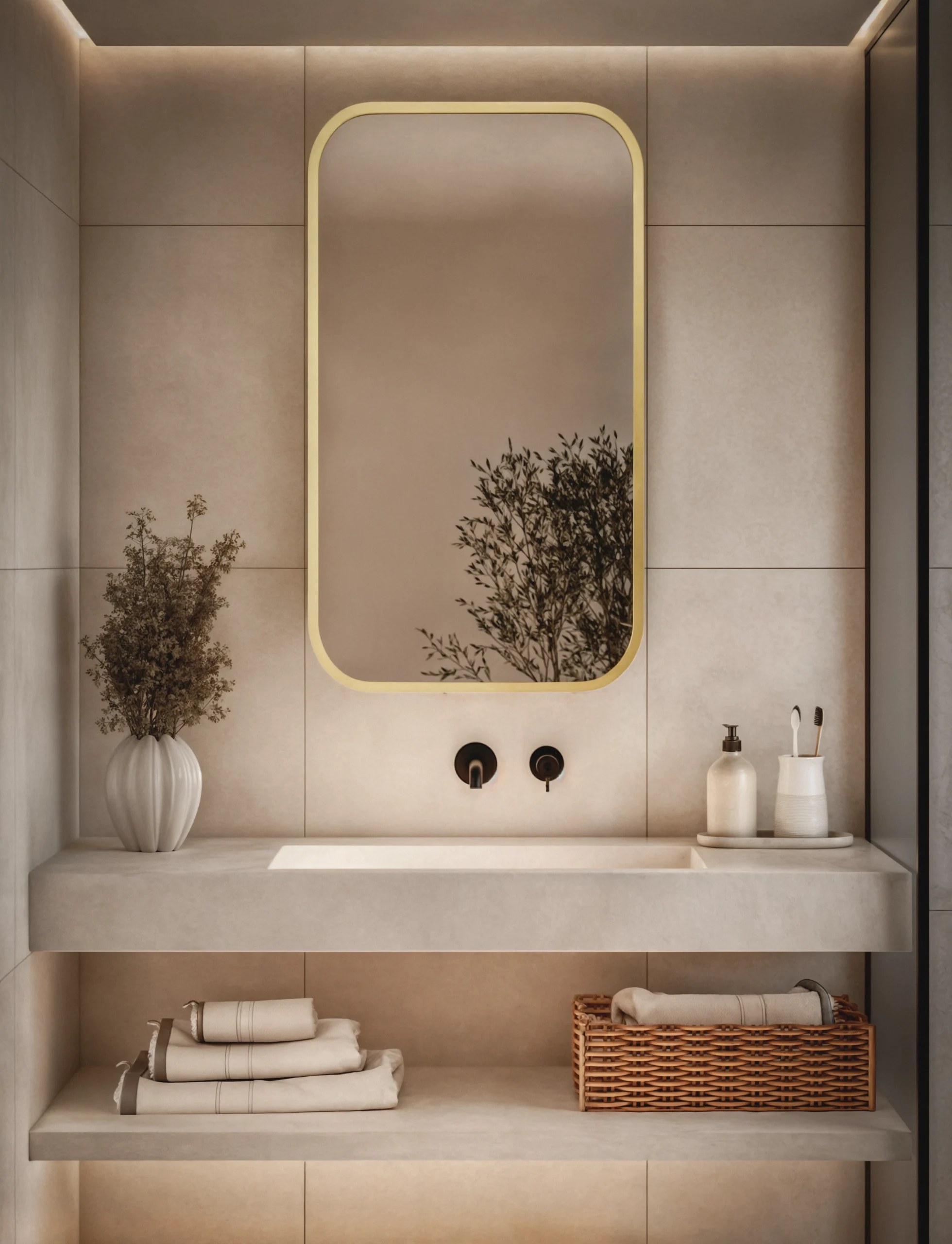 lustro-prostokatne-w-zlotej-ramie