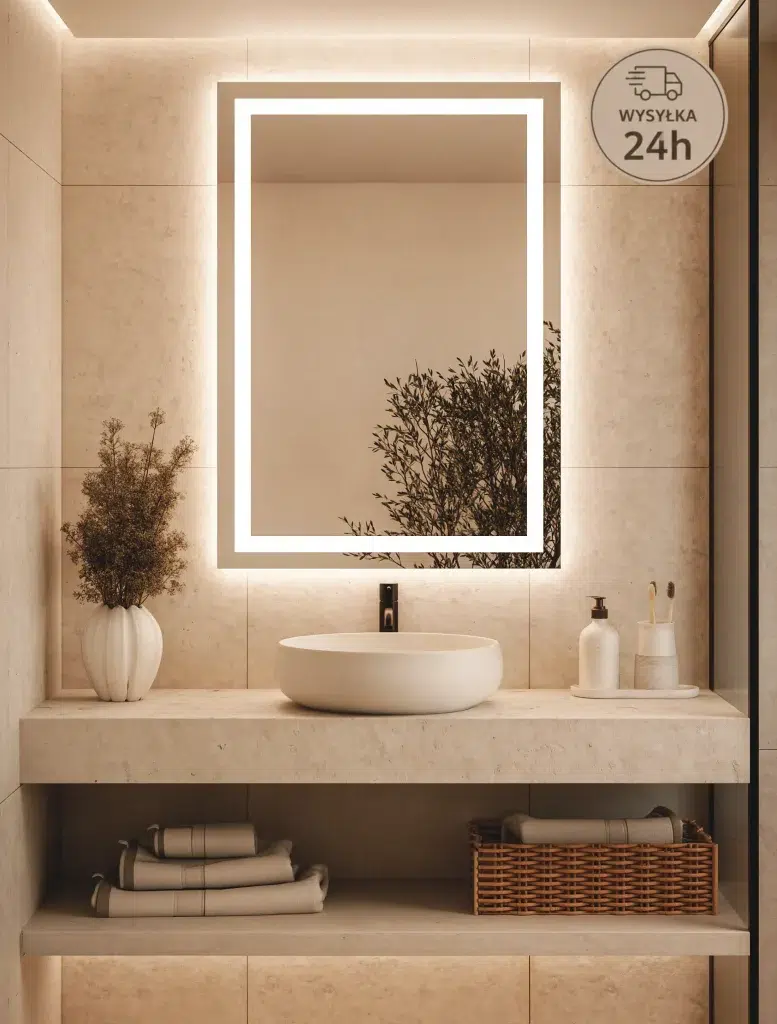 Lustro Prostokatne Led Lazienkowe Model03 Wysylka 24h 777x1024